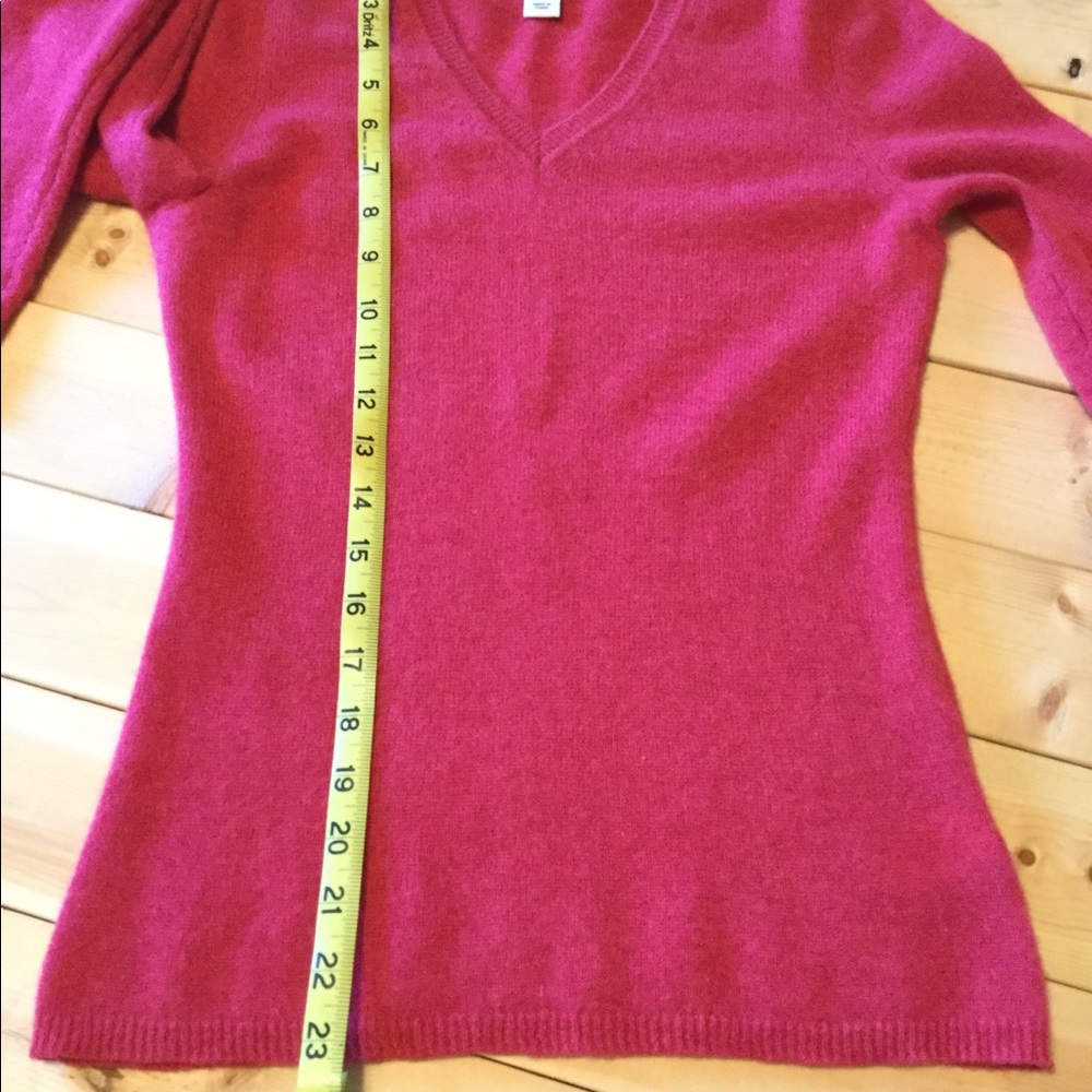 💋Sexy Red 🌹cashmere top sweater - Picture 4 of 7